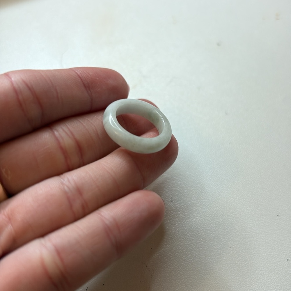 Marbled Stone Ring (small fit)